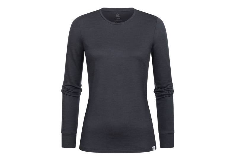 Tom Fyfe Longsleeve TOM FYFE Merino Longsleeve Damen Anthrazit / M von Tom Fyfe