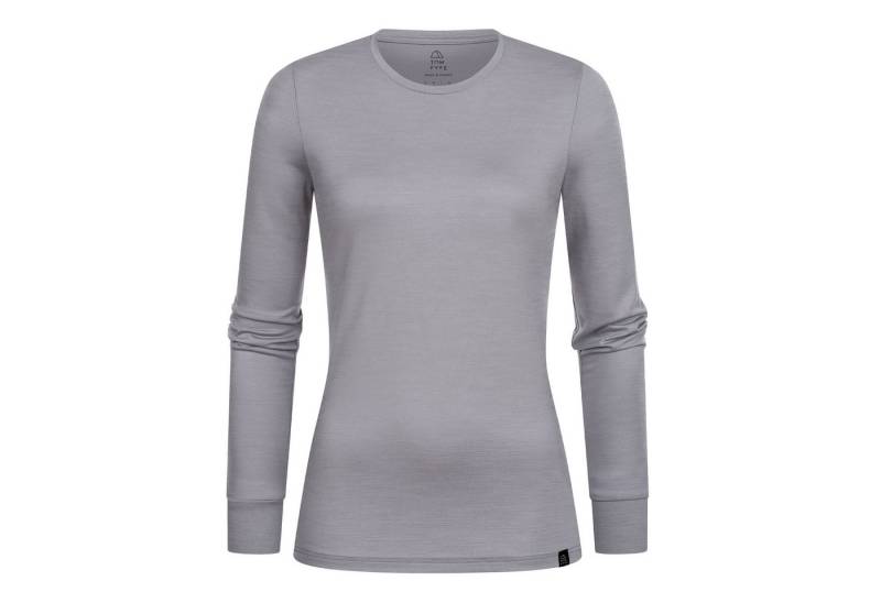 Tom Fyfe Longsleeve TOM FYFE Merino Longsleeve Damen Hellgrau / M von Tom Fyfe