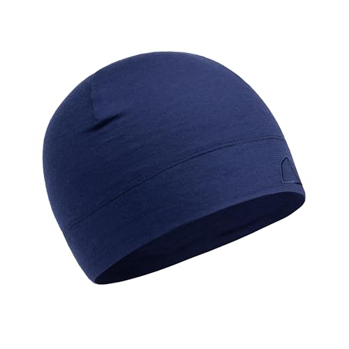 TOM FYFE Premium Leichte Merino Beanie Unisex Marine/L/XL | Made in Europe von TOM FYFE