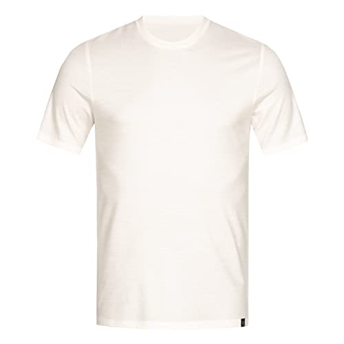 Tom Fyfe Merino T-Shirt Herren Weiss 2XL | 100% Merinowolle | Made in Europe von Tom Fyfe