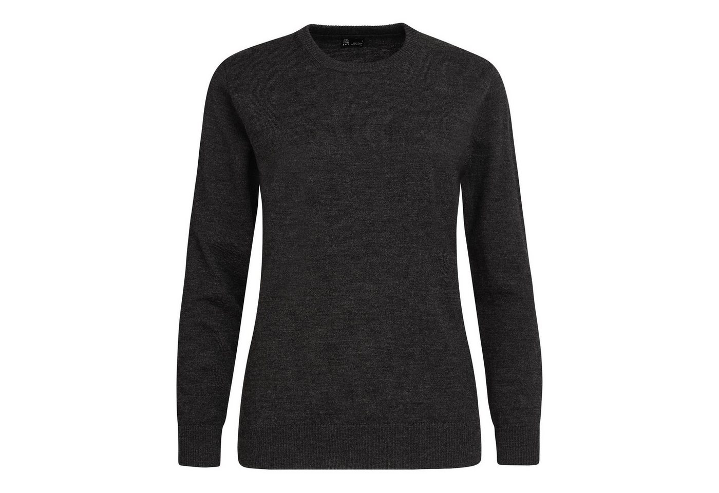 Tom Fyfe Rundhalspullover TOM FYFE Merino Rundhals-Pullover Damen Anthrazit / 2XL von Tom Fyfe