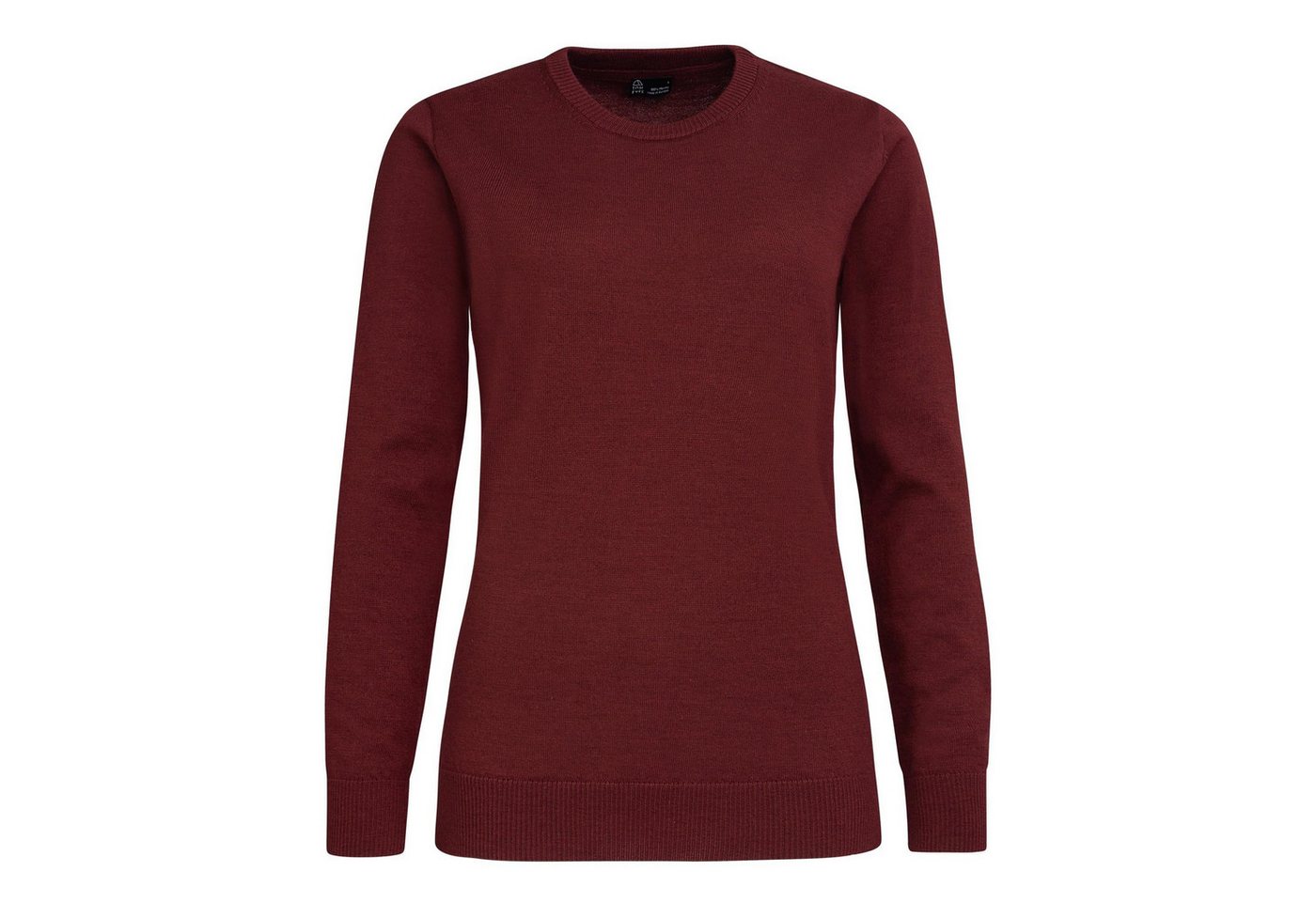 Tom Fyfe Rundhalspullover TOM FYFE Merino Rundhals-Pullover Damen Bordeaux / XS von Tom Fyfe