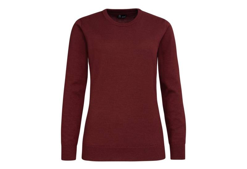 Tom Fyfe Rundhalspullover TOM FYFE Merino Rundhals-Pullover Damen Bordeaux / XS von Tom Fyfe
