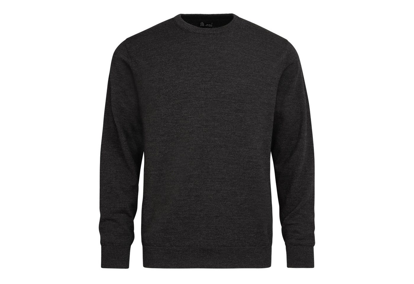 Tom Fyfe Rundhalspullover TOM FYFE Merino Rundhals-Pullover Herren Anthrazit / 3XL von Tom Fyfe