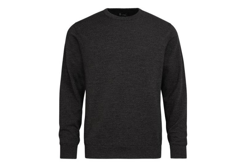 Tom Fyfe Rundhalspullover TOM FYFE Merino Rundhals-Pullover Herren Anthrazit / 3XL von Tom Fyfe