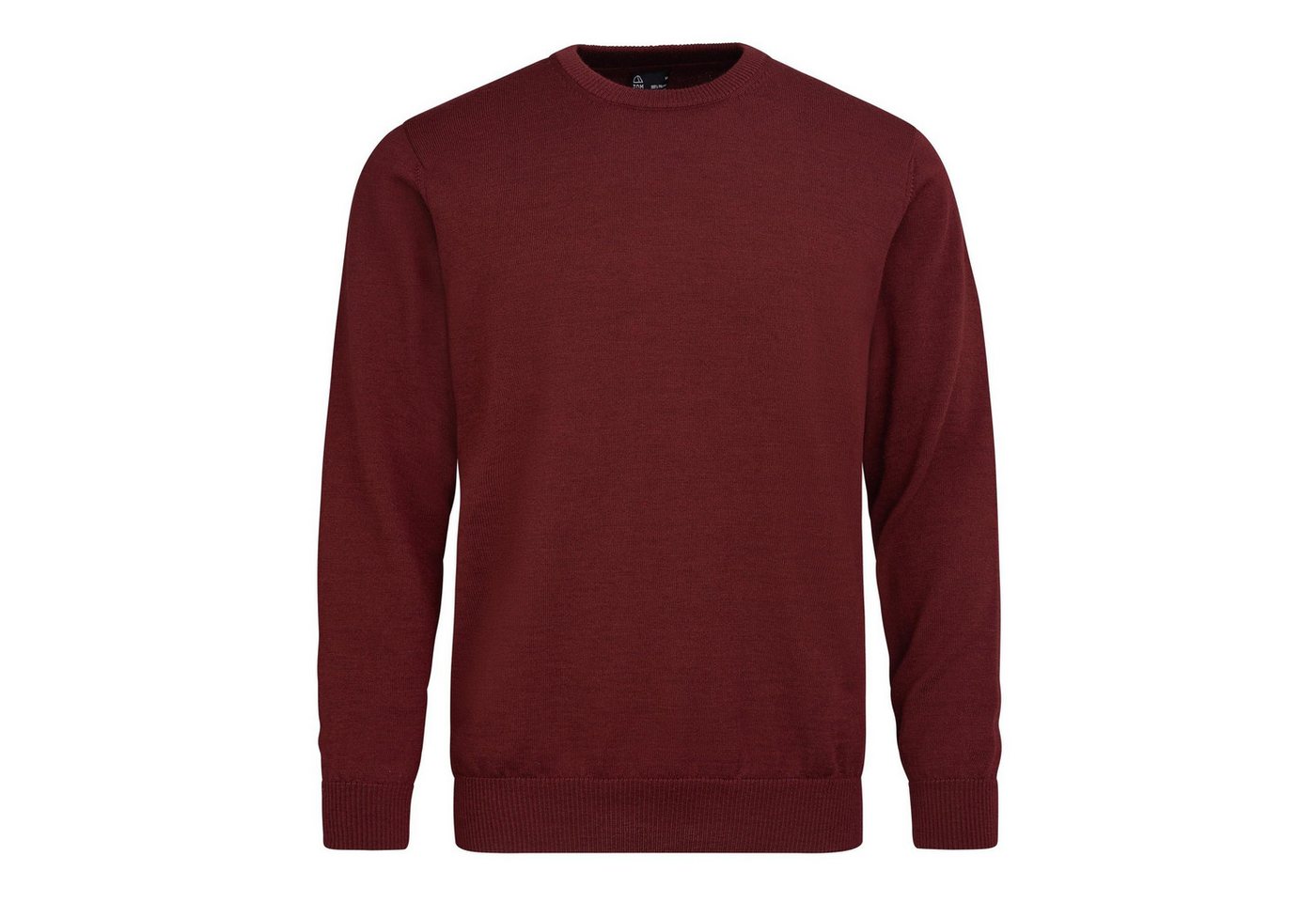 Tom Fyfe Rundhalspullover TOM FYFE Merino Rundhals-Pullover Herren Bordeaux / 3XL von Tom Fyfe