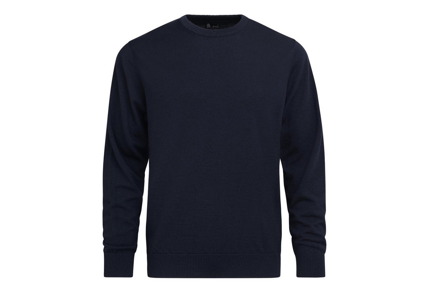 Tom Fyfe Rundhalspullover TOM FYFE Merino Rundhals-Pullover Herren Midnight Blue / XL von Tom Fyfe