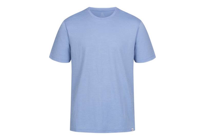 Tom Fyfe T-Shirt TOM FYFE Merino T-Shirt Regular Fit Steel Blue / S von Tom Fyfe