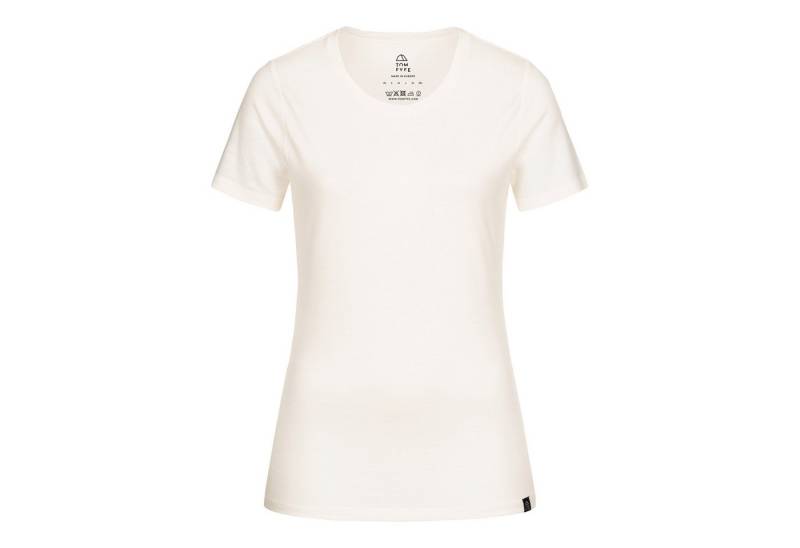 Tom Fyfe T-Shirt TOM FYFE Merino T-Shirt Slim Fit Damen Wollweiss / M von Tom Fyfe