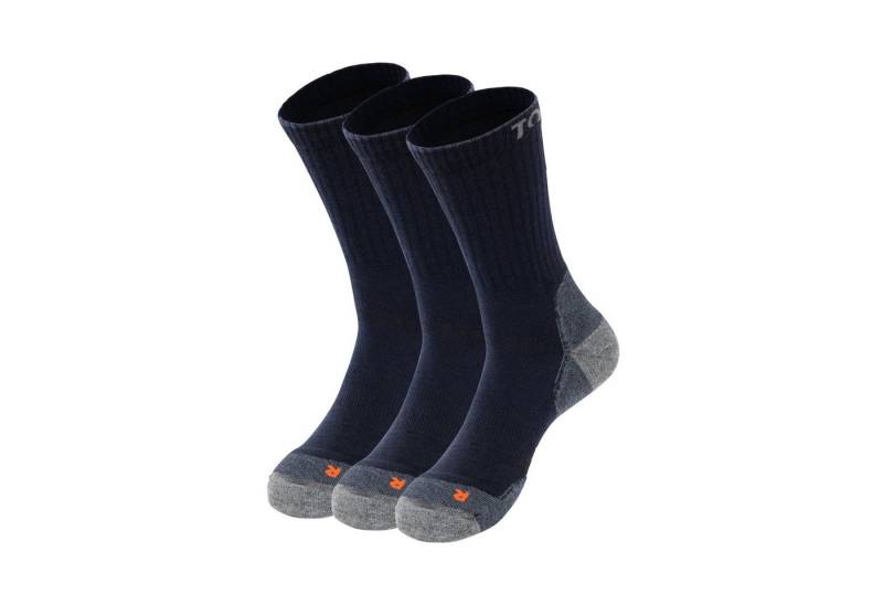 Tom Fyfe Wandersocken TOM FYFE Merino Wandersocken Unisex Marine / 39-42 / 3 Paar (3-Paar) von Tom Fyfe