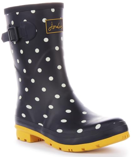 Joules Damen Molly Welly Gummistiefel, French Navy Spot, 36 EU von Joules