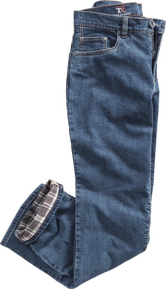 Tom Ramsey Thermohose im 5-Pocket-Style, Futter aus weichem Fleece von Tom Ramsey