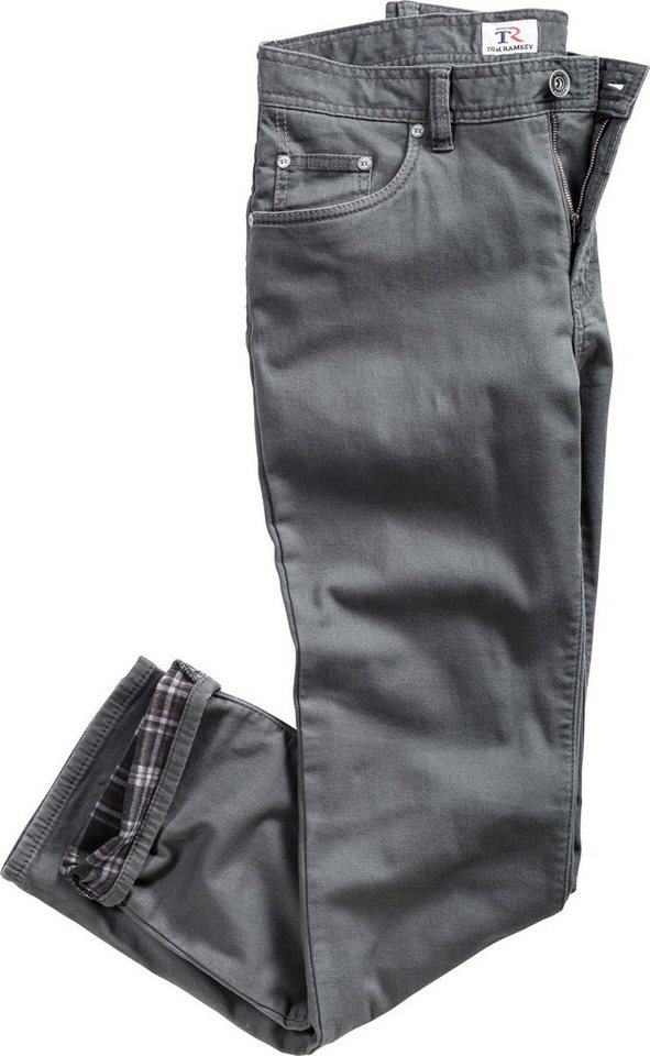 Tom Ramsey Thermohose im 5-Pocket-Style, Futter aus weichem Fleece von Tom Ramsey