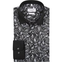 Tom Rusborg Bügelfreies Hemd aus Baumwolle mit Paisley-Muster von Tom Rusborg