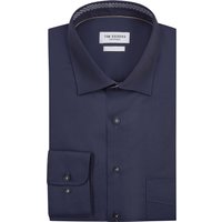 Tom Rusborg Bügelfreies Hemd aus Baumwolle mit gemustertem Ausputz von Tom Rusborg