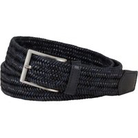 Tom Rusborg Elastischer Flechtgürtel mit Leder-Details in M von Tom Rusborg
