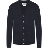 Tom Rusborg Feine Strickjacke aus Merinowolle in XXL von Tom Rusborg