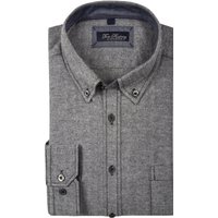 Tom Rusborg Flanellhemd mit dezentem Fischgrätmuster von Tom Rusborg