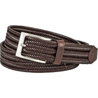Tom Rusborg Flechtgürtel aus Leder in M von Tom Rusborg