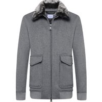 Tom Rusborg Gefütterter Blouson aus einem Wollmix mit Fellkragen in 50 Tom Rusborg Gefütterter Blouson aus einem Wollmix mit Fellkragen in 50 von Tom Rusborg