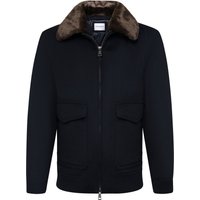 Tom Rusborg Gefütterter Blouson aus einem Wollmix mit Fellkragen in 50 Tom Rusborg Gefütterter Blouson aus einem Wollmix mit Fellkragen in 50 von Tom Rusborg