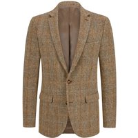 Tom Rusborg Gefüttertes Sakko aus Harris Tweed mit Ellenbogen-Patches von Tom Rusborg