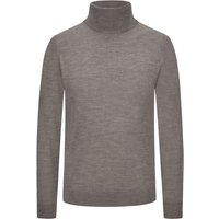 Tom Rusborg Glatter Rollkragenpullover aus maschinenwaschbarer Merinowolle in XXL von Tom Rusborg