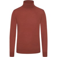 Tom Rusborg Glatter Rollkragenpullover aus maschinenwaschbarer Merinowolle in XXL von Tom Rusborg