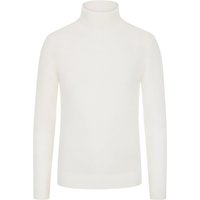 Tom Rusborg Glatter Rollkragenpullover aus maschinenwaschbarer Merinowolle in XXL von Tom Rusborg