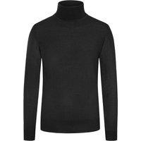 Tom Rusborg Glatter Rollkragenpullover aus maschinenwaschbarer Merinowolle in XXL von Tom Rusborg