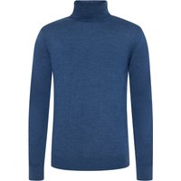 Tom Rusborg Glatter Rollkragenpullover aus maschinenwaschbarer Merinowolle in XXL von Tom Rusborg