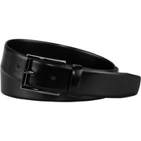 Tom Rusborg Glattledergürtel mit dunkler Schließe in 110 von Tom Rusborg