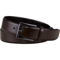 Tom Rusborg Glattledergürtel mit dunkler Schließe in 90 von Tom Rusborg