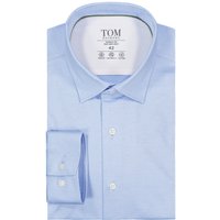 Tom Rusborg Hemd mit feinem Muster, modern fit, Extralang von Tom Rusborg