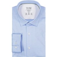 Tom Rusborg Hemd mit feinem Muster, modern fit, Extralang von Tom Rusborg