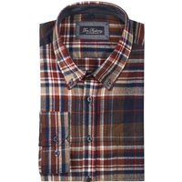 Tom Rusborg Kariertes Flanellhemd aus Baumwolle Tom Rusborg Kariertes Flanellhemd aus Baumwolle von Tom Rusborg