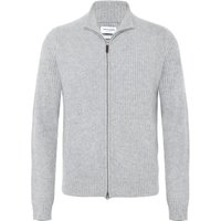 Tom Rusborg Kaschmir-Cardigan mit Zwei-Wege-Reißverschluss in L von Tom Rusborg