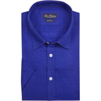 Tom Rusborg Kurzarmhemd aus Leinen von Tom Rusborg