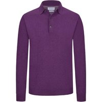Tom Rusborg Softer Langarm-Poloshirt aus Merinowolle und Kaschmir in L von Tom Rusborg