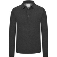 Tom Rusborg Softer Langarm-Poloshirt aus Merinowolle und Kaschmir in XXL von Tom Rusborg