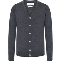 Tom Rusborg Leichte Strickjacke aus maschinenwaschbarer Merinowolle in XXL von Tom Rusborg