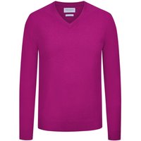 Tom Rusborg Leichter Kaschmirpullover mit V-Ausschnitt in XXL von Tom Rusborg