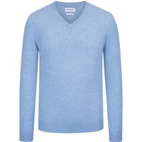 Tom Rusborg Leichter Kaschmirpullover mit V-Ausschnitt in XXL von Tom Rusborg