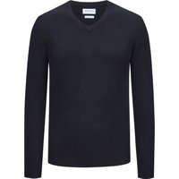 Tom Rusborg Leichter Kaschmirpullover mit V-Ausschnitt in XXL von Tom Rusborg