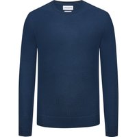 Tom Rusborg Leichter Rundhalspullover aus maschinenwaschbarer Merinowolle in XL von Tom Rusborg
