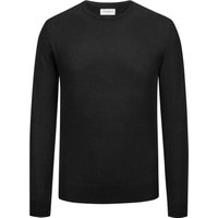 Tom Rusborg Leichter Rundhalspullover aus maschinenwaschbarer Merinowolle in XL von Tom Rusborg