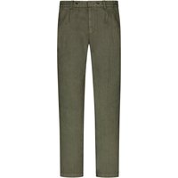 Tom Rusborg Leinenhose mit Bundfalte und Tunnelzug von Tom Rusborg