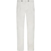 Tom Rusborg Leinenhose mit Bundfalte und Tunnelzug von Tom Rusborg