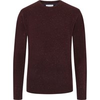 Tom Rusborg Melierter Rundhalspullover aus einem Woll-Mix in M von Tom Rusborg