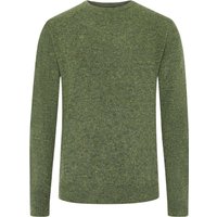 Tom Rusborg Melierter Rundhalspullover aus einem Woll-Mix in M von Tom Rusborg